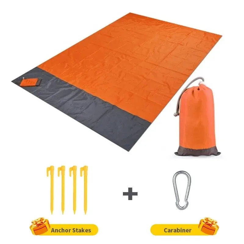 Tapis de Plage Anti-Sable SandFree Pro — 200x140cm
