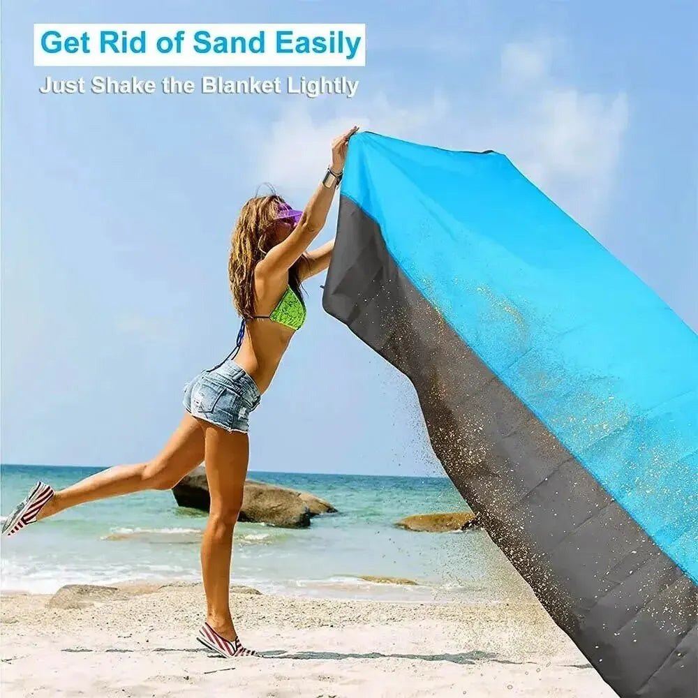 Tapis de Plage Anti-Sable SandFree Pro — 200x140cm