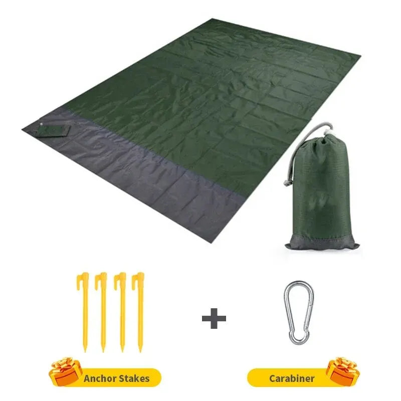 Tapis de Plage Anti-Sable SandFree Pro — 200x140cm